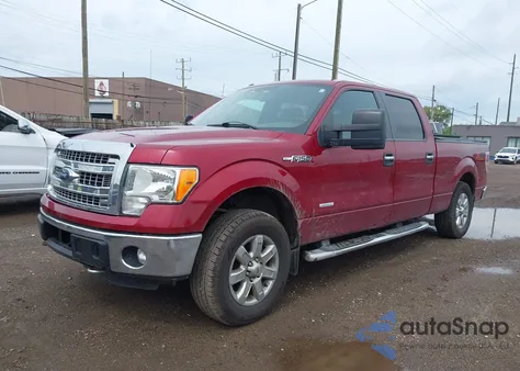 2013 Ford F-150 Xlt из США, поврежденный, VIN 1FTFW1ET8DFD57284
